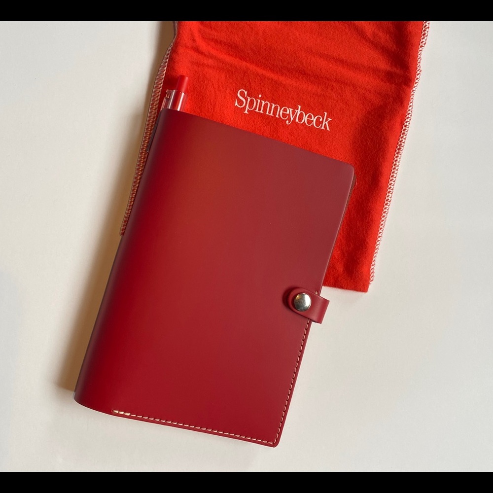Spinneybeck Leather Notebook